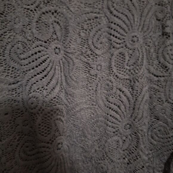 A Women's Lacey Rhinestone Top Evening Whimsigoth Fairy Grunge Sparkly XL - Picture 12 of 12